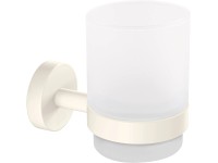 tesa Moon White fogmosópohár tartó fehér matt szatinált üveg + ragasztó