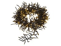 LED - es fényfüzérköteg 1152 db melegfehér LED fekete kábellel 11,2 m LED - es fényfüzérköteg 1152 db melegfehér LED fekete kábellel 11,2 m