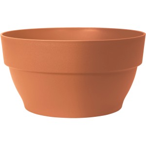 Elho Vibia Campana virágtál, Ø 27 cm, Terra, újrahasznosított műanyagból a kertbe.