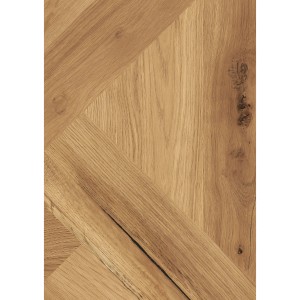 Közelkép: Masterfloor AQUAline laminált padló, Milano Reale tölgy, vízálló padlóburkolat.