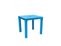 Flair Szögletes gyerekasztal kék 46 cm x 46 cm x 43 cm Flair Szögletes gyerekasztal kék 46 cm x 46 cm x 43 cm