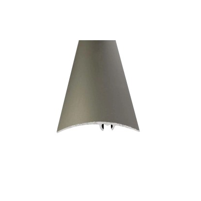 Átvezető profil eloxált alu csavarral és tiplivel rögzíthető csiszolt