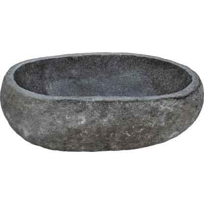 Sanitop-Wingenroth Riverstone pultra ültethető mosdókagyló natúr 40 cm x 50 cm f