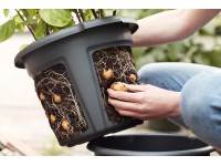 Elho Green Basics living burgonyaültető cserép átmérője: 33 cm fekete