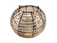 Boltze mécsestartó Heather 18 cm x 21 cm x 2 cm natúr