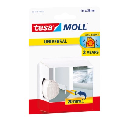 Tesa Moll Universal tömítőszalag, 1m x 38mm, ablak- és ajtószigeteléshez.