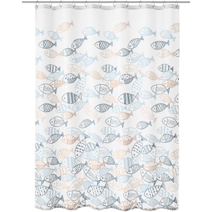 Kleine Wolke Sardinas zuhanyfüggöny 180 cm x 200 cm színes