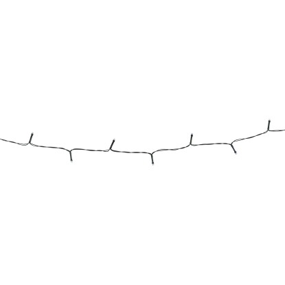 LED-es napelemes fényfüzér hidegfehér 100 LED