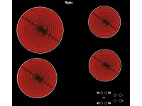 WHIRLPOOL Beépíthető kerámia főzőlap AKT8090 / NE WHIRLPOOL Beépíthető kerámia főzőlap AKT8090 / NE