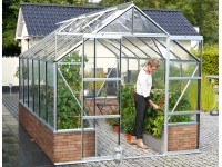 Cassandra 9900 melegház 3 mm-es egyrétegű biztonsági üveggel fekete