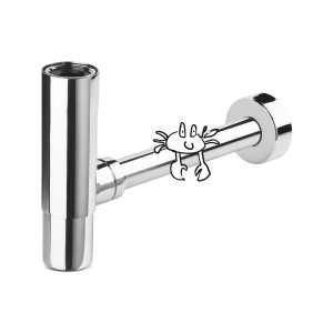 baliv Design szifon DS-3410 króm mosdókagylókhoz.