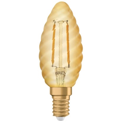Osram LED-izzó E14 gyertya alakú 2,5 W extramel. 220 lm 10 cm x 3,5 cm (Ma x Át)