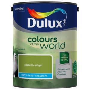 Dulux A Nagyvilág Színei beltéri falfesték Zöldellő sziget 5 l