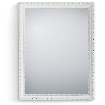 MM Loreley fali tükör 34 cm x 45 cm x 1,3 cm fehér