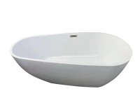 SANOTECHNIK CHICAGO szabadon álló fürdőkád 170 cm x 80 cm x 58 cm