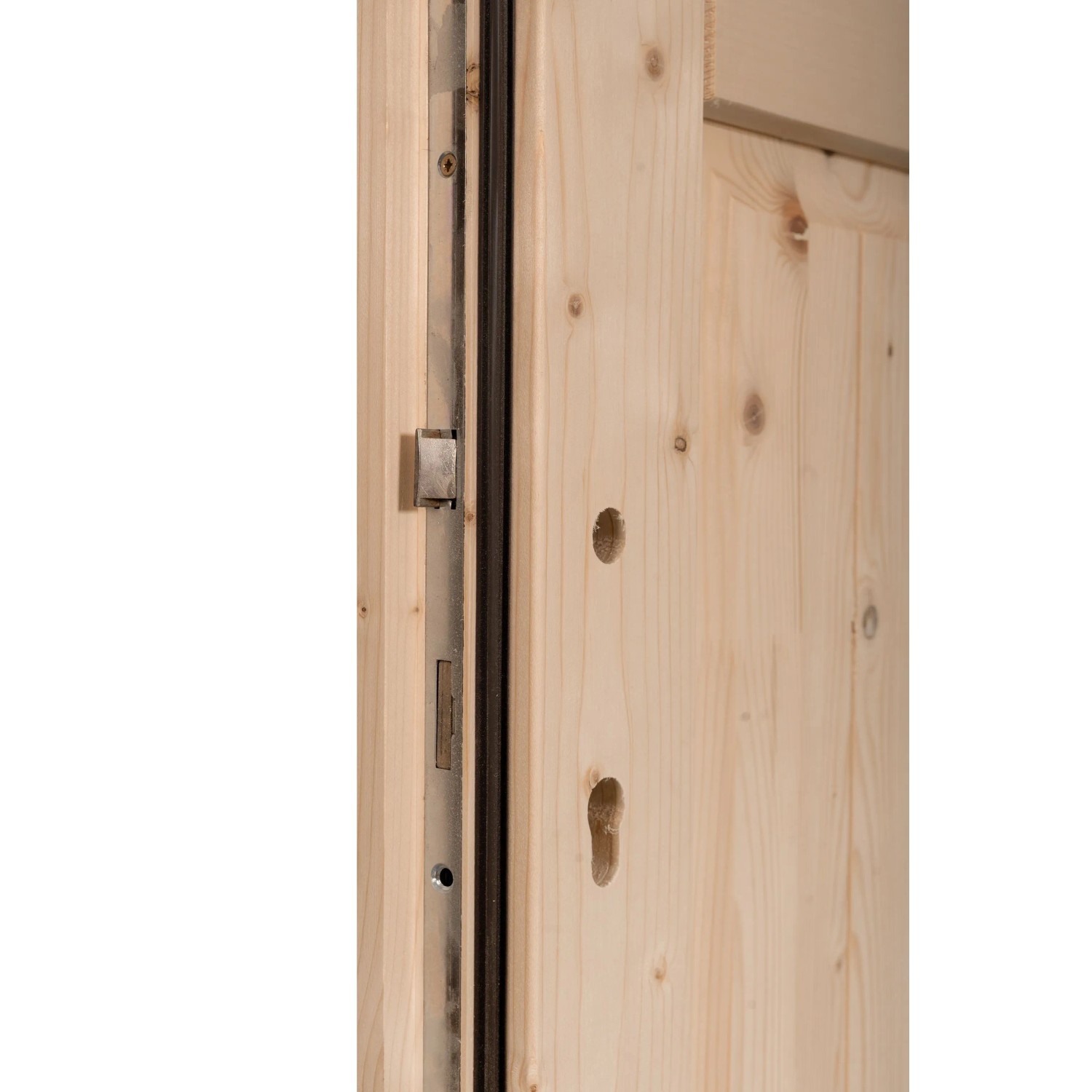 Panto NET 502 fa mellékbejárati ajtó natúr 98 cm x 198 cm jobbos