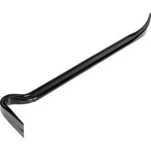Fekete LUX Comfort szöghúzó, 60 cm, szerszámacélból, szögek kihúzásához és feszítéséhez.