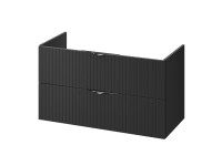 Cersanit Tirso mosdószekrény fekete 100 cm