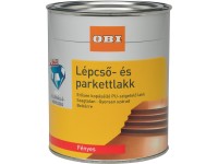 OBI lépcső- és parkettalakk, vízzel higítható átlátszó, fényes, 375 ml OBI lépcső- és parkettalakk, vízzel higítható átlátszó, fényes, 375 ml
