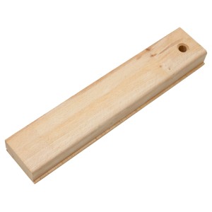 LUX Laminált Classic ütőfa bükkfából, 300 mm hosszú, laminált és parketta lerakáshoz.