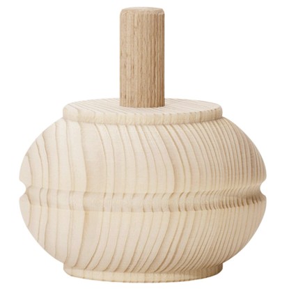 Hettich gömb bútorláb 55 mm x 45 mm bükk FSC