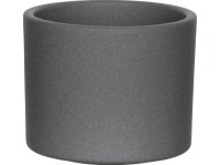 Mica Decorations Era kaspó 12 cm átmérő x 10 cm szürke matt