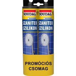 Szaniter szilikon transzparens duopack