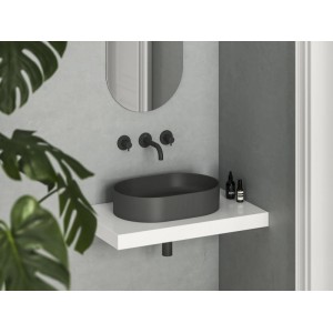 Ceramic Slim O 55 kerámiamosdó antracit