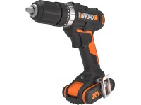 Worx WX370 akkumulátoros ütvecsavarozó 20 V, 2 Ah-s akkuval és táskával