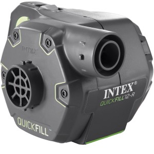 Intex Quick-Fill akkumulátoros légszivattyú, 230/12V, matracok és medencék felfújásához.