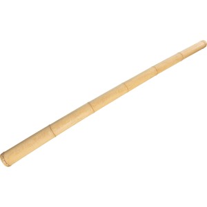 Sárga bambuszrúd XL, 10 cm átmérő, 210 cm hosszú, növények támasztékaként.