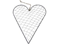 Boltze Mesh felakasztható dísz 29 cm x 25 cm fekete