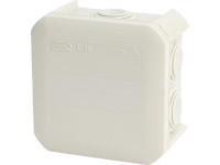 OBO elágazódoboz falon kívüli 90 mm x 90 mm szürke IP55 OBO elágazódoboz falon kívüli 90 mm x 90 mm szürke IP55