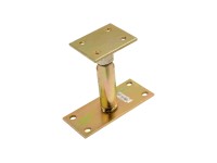 Lecsavarozható oszloptalp 130 - 190 mm között állítható magasságú Lecsavarozható oszloptalp 130 - 190 mm között állítható magasságú