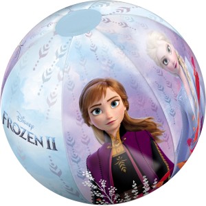 Frozen II vízilabda (33 cm) Anna és Elsa mintával a vízi szórakozáshoz.