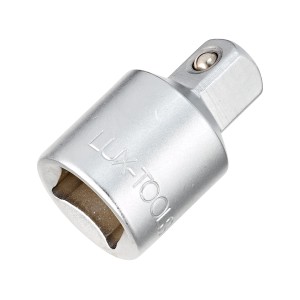 LUX szűkítő 12,5 mm-ről 10 mm-re króm-vanádium acélból racsókhoz.