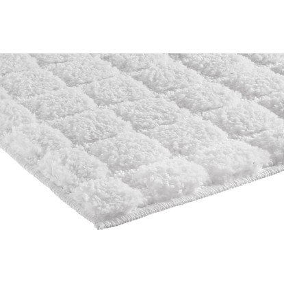 Baliv Industrial fürdőszobaszőnyeg 60 cm x 60 cm poliészter fehér