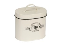 Fürdőszobadoboz Uri fedővel bézs Fürdőszobadoboz Uri fedővel bézs