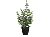 Mica Decorations eukaliptusz cserépben zöld 53 cm átmérő 23 cm