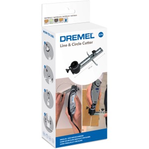 Dremel kör- és párhuzamos vágó 678 dobozban, tartozék miniatűr szerszámokhoz.