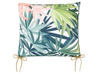 Doppler ülőpárna cipzáras színes levelekkel 45 cm x 44 cm x 3 cm