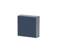 Küpper faliszekrény egyajtós 6 rekesszel 60 cm x 60 cm x 20 cm sötétkék Küpper faliszekrény egyajtós 6 rekesszel 60 cm x 60 cm x 20 cm sötétkék