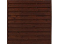 Classic kerítéselem 180 cm x 180 cm barna