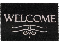 Astra Coco Style lábtörlő 40 cm x 60 cm Welcome felirat fekete