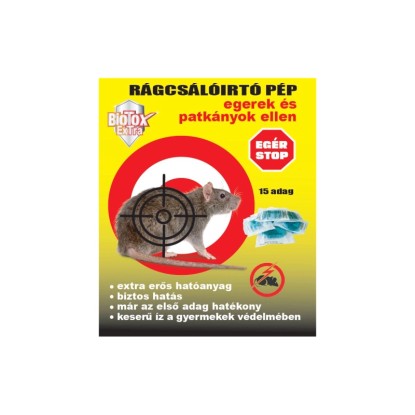 BIOTOX Rágcsálóirtó pép 150g