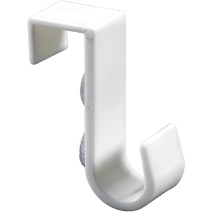 Hettich ajtóra szerelhető akasztó műanyag fehér 70 mm x 22 mm x 50 mm