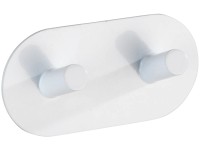 Wenko Duo fali akasztó matt fehér