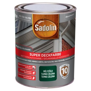 Consolan Időjárásálló festék Mohazöld, selyemfényű, 750ml-es doboz. Fa festék kültéri használatra.