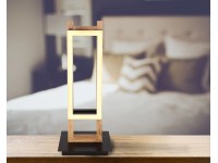 Globo Illa LED-es asztali lámpa 1 izzós fekete matt 200 mm x 150 mm x 500 mm