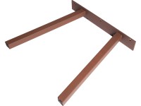 A-alakú asztalalátét rozsda